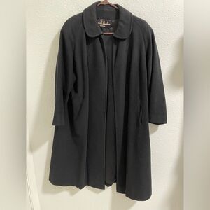 Everitt Buelow Black Cashmere Women's Cape Coat